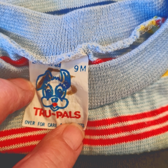 5/$20 Baby boy's stripe shirt sz 9 mth. - Picture 3 of 3